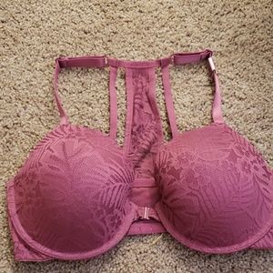 Lightly lined pink bra